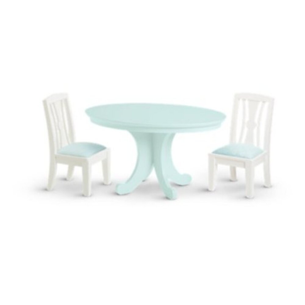 American Girl Doll Dining Table & Chairs Set For 18" Dolls MY AG New In Box NOS - Picture 7 of 7
